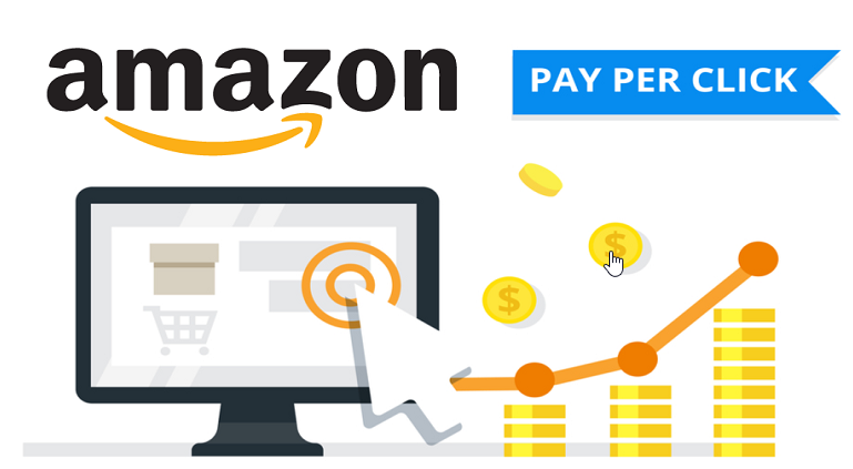 Amazon PPC management graphic illustrating e-commerce advertising strategy and campaign growth.